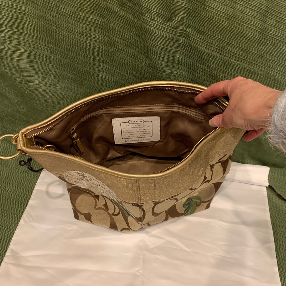 Flower Coach Bag - Gem